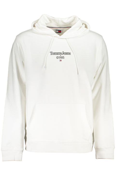 Tommy Hilfiger Felpa Senza Zip Uomo Bianco
