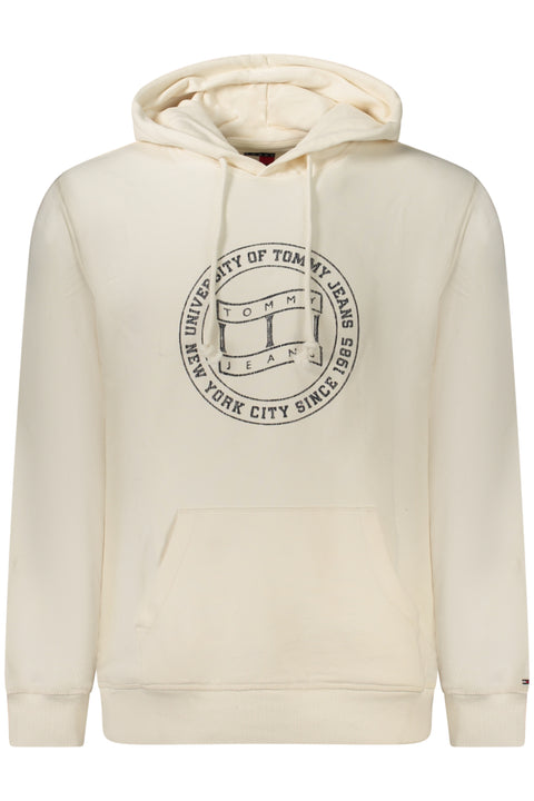 Tommy Hilfiger Felpa Senza Zip Uomo Bianco