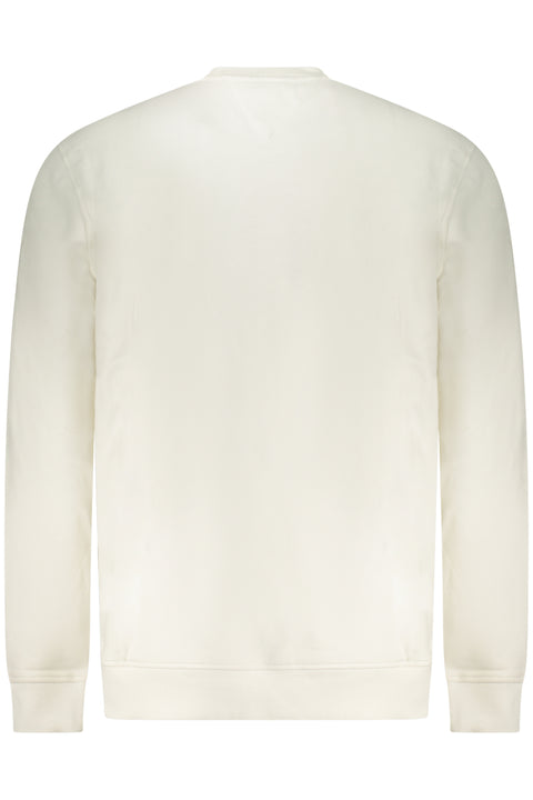 Tommy Hilfiger Felpa Senza Zip Uomo Bianco