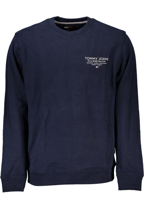 Tommy Hilfiger Felpa Senza Zip Uomo Blu