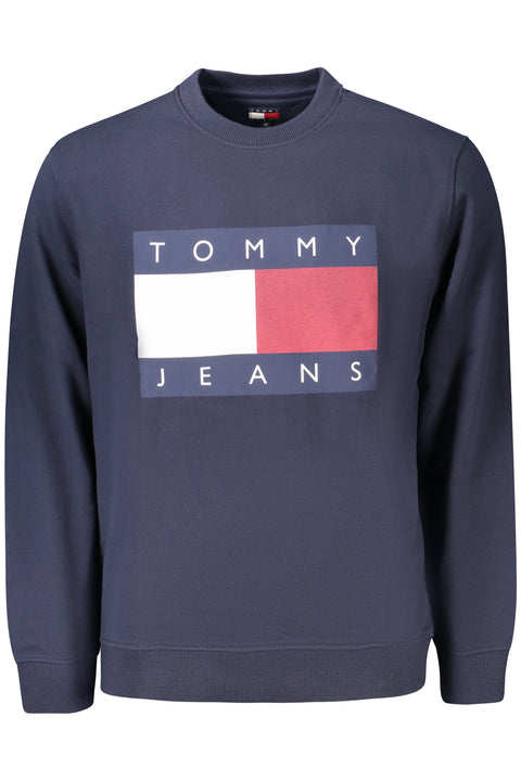 Tommy Hilfiger Felpa Senza Zip Uomo Blu