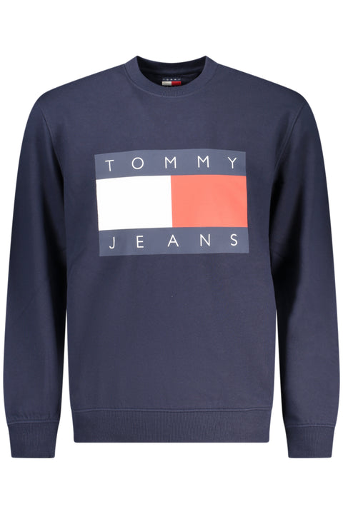 Tommy Hilfiger Felpa Senza Zip Uomo Blu