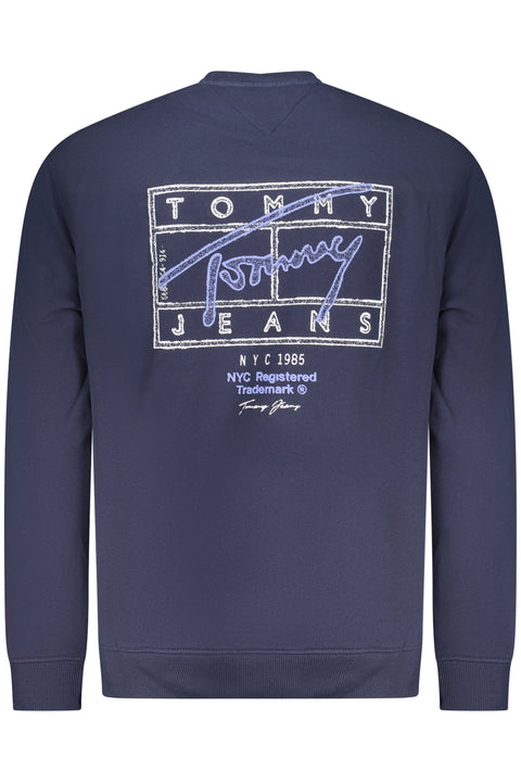 Tommy Hilfiger Felpa Senza Zip Uomo Blu