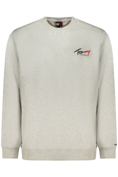 Tommy Hilfiger Felpa Senza Zip Uomo Grigio