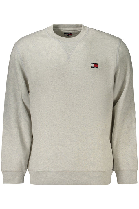 Tommy Hilfiger Felpa Senza Zip Uomo Grigio