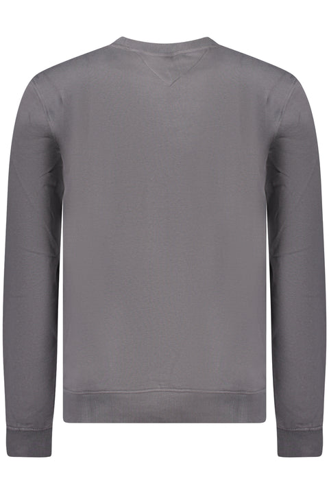 Tommy Hilfiger Felpa Senza Zip Uomo Grigio