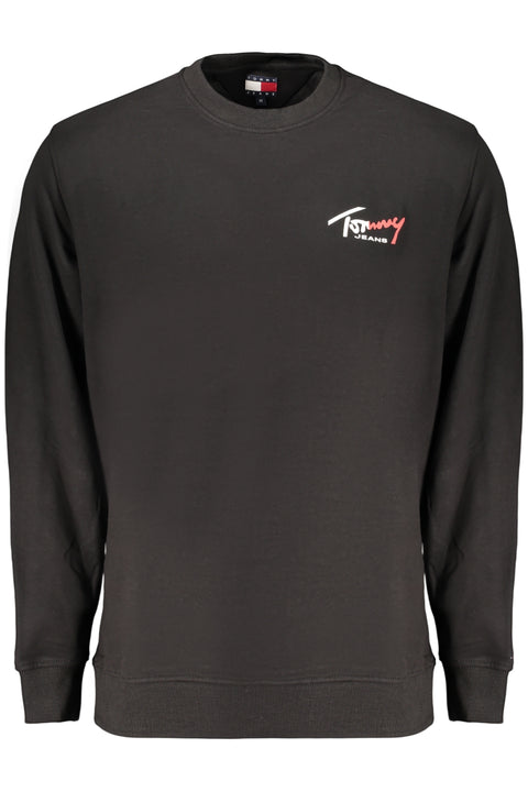 Tommy Hilfiger Felpa Senza Zip Uomo Nero