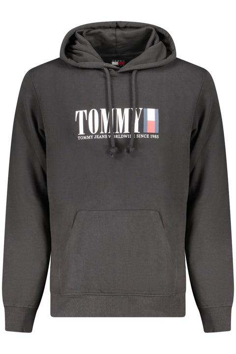 Tommy Hilfiger Felpa Senza Zip Uomo Nero