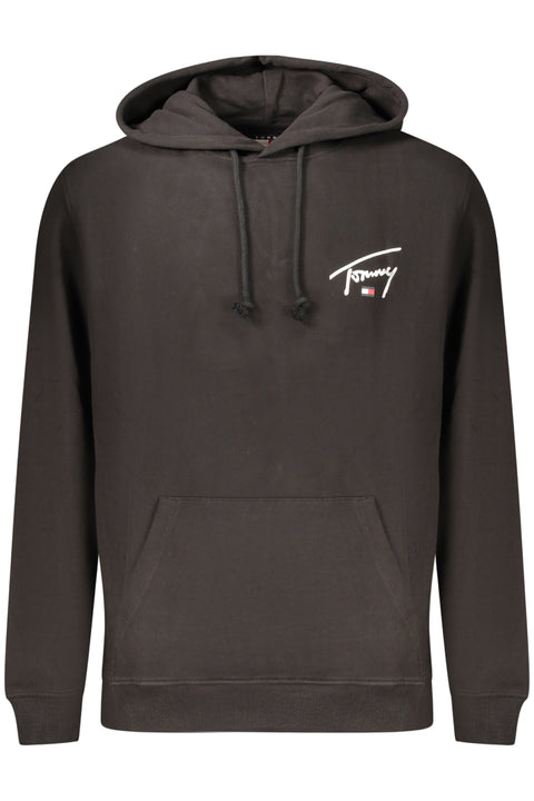 Tommy Hilfiger Felpa Senza Zip Uomo Nero