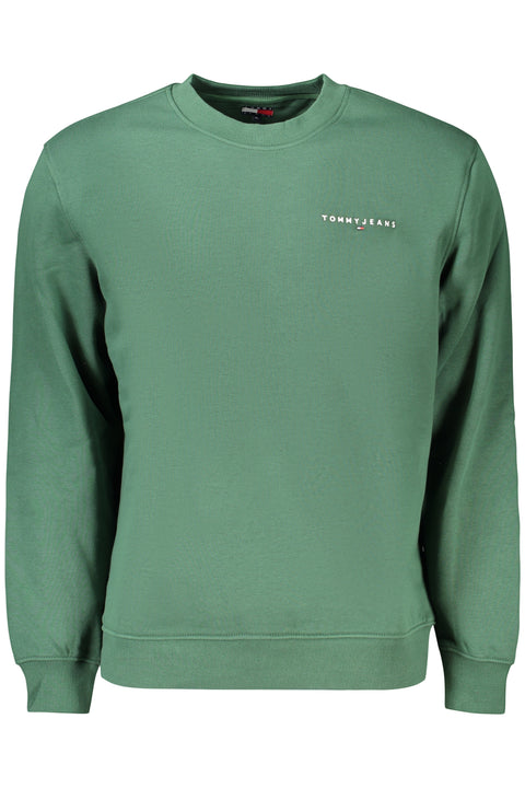 Tommy Hilfiger Felpa Senza Zip Uomo Verde