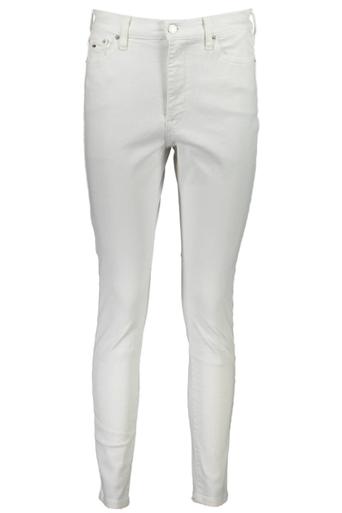 Tommy Hilfiger Jeans Denim Donna Bianco