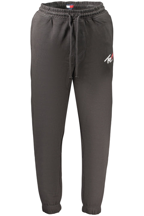 Tommy Hilfiger Pantalone Tuta Lungo Uomo Nero