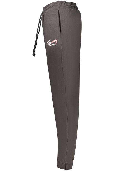 Tommy Hilfiger Pantalone Tuta Lungo Uomo Nero