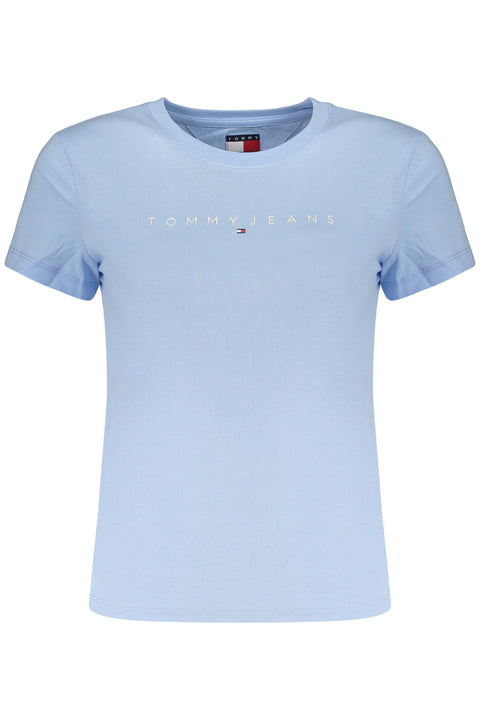 Tommy Hilfiger T-Shirt Maniche Corte Donna Azzurro