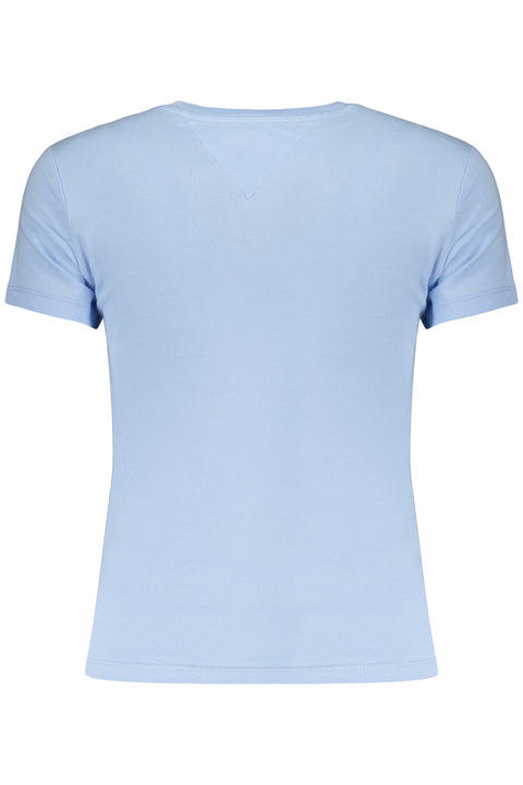 Tommy Hilfiger T-Shirt Maniche Corte Donna Azzurro