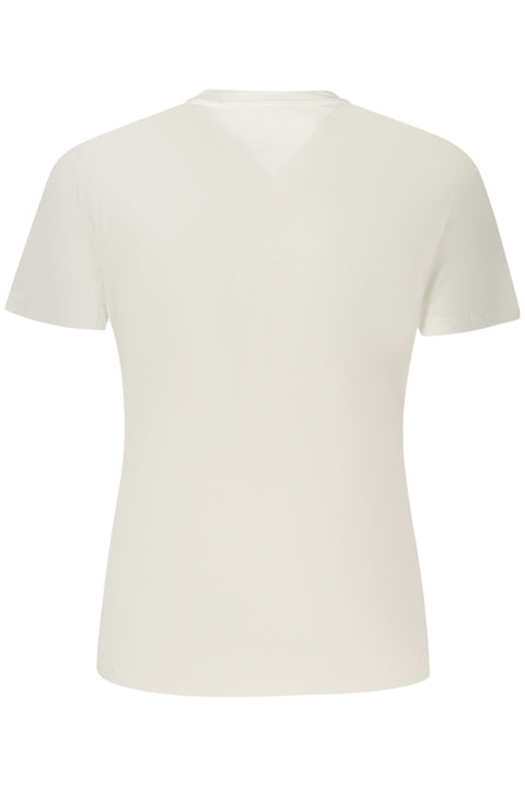 Tommy Hilfiger T-Shirt Maniche Corte Donna Bianco
