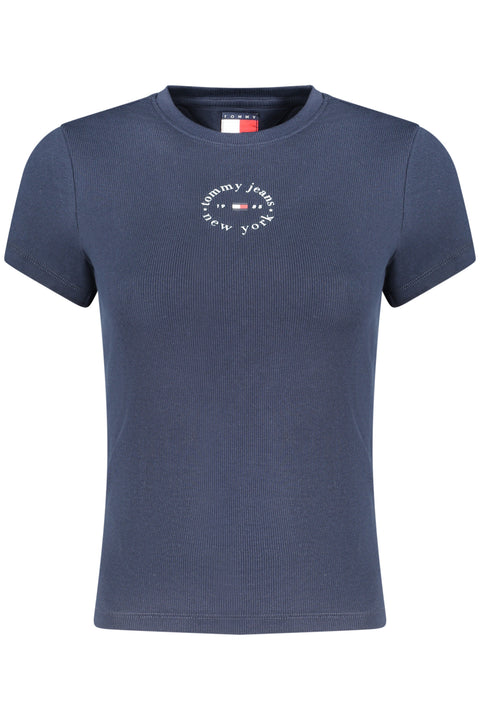 Tommy Hilfiger T-Shirt Maniche Corte Donna Blu