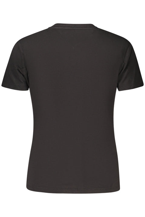 Tommy Hilfiger T-Shirt Maniche Corte Donna Nero