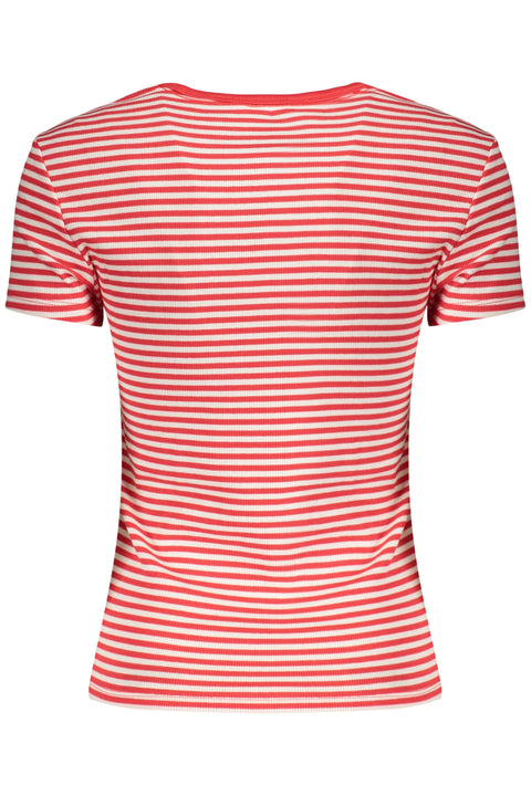 Tommy Hilfiger T-Shirt Maniche Corte Donna Rosso