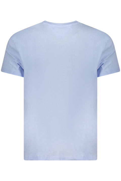 Tommy Hilfiger T-Shirt Maniche Corte Uomo Azzurro