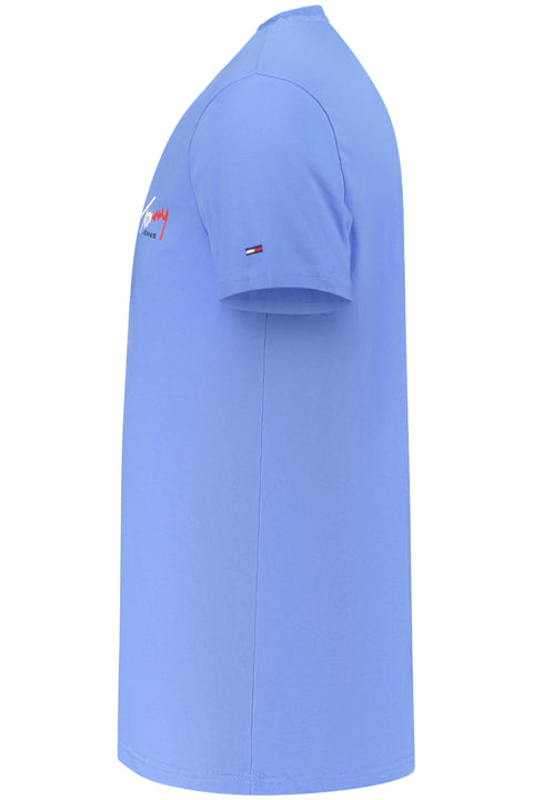 Tommy Hilfiger T-Shirt Maniche Corte Uomo Azzurro