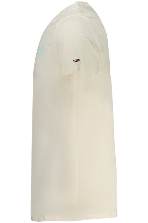 Tommy Hilfiger T-Shirt Maniche Corte Uomo Beige