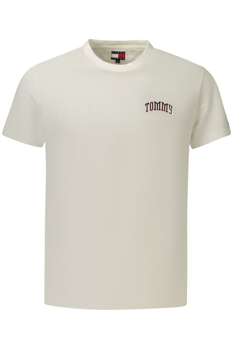Tommy Hilfiger T-Shirt Maniche Corte Uomo Bianco