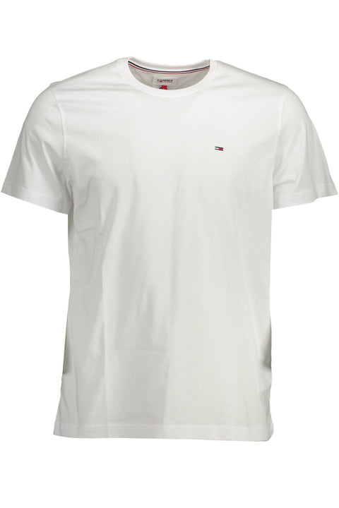 Tommy Hilfiger T-Shirt Maniche Corte Uomo Bianco