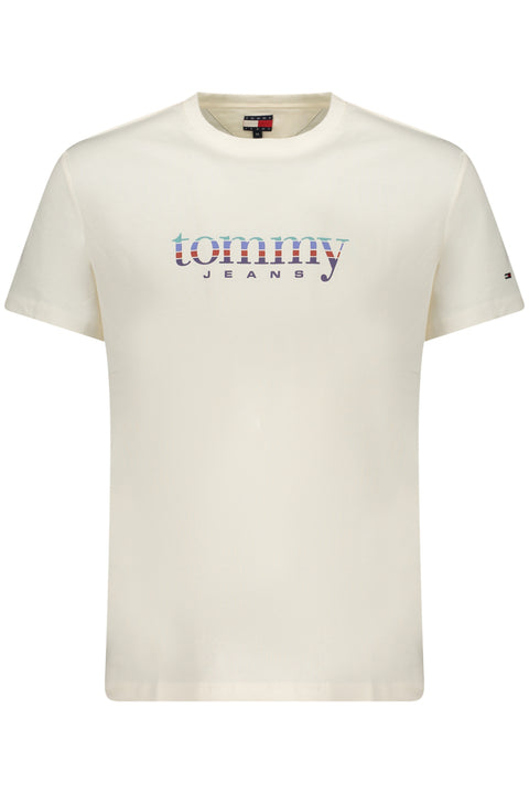 Tommy Hilfiger T-Shirt Maniche Corte Uomo Bianco