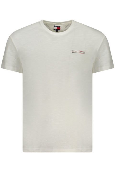 Tommy Hilfiger T-Shirt Maniche Corte Uomo Bianco