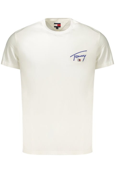 Tommy Hilfiger T-Shirt Maniche Corte Uomo Bianco