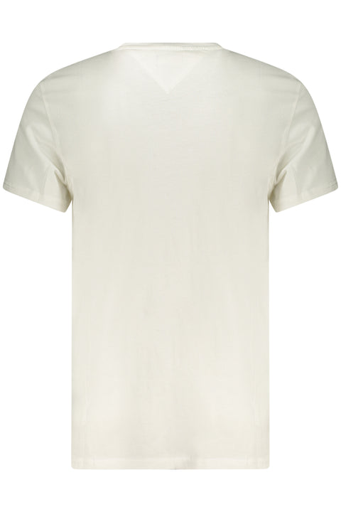 Tommy Hilfiger T-Shirt Maniche Corte Uomo Bianco
