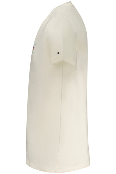 Tommy Hilfiger T-Shirt Maniche Corte Uomo Bianco