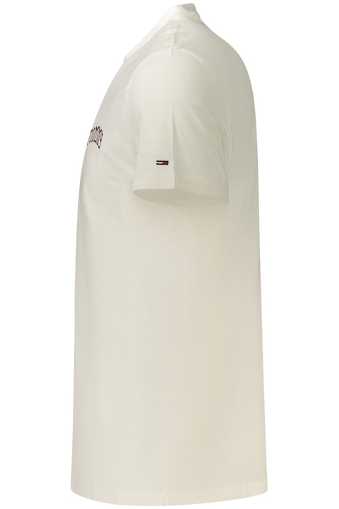 Tommy Hilfiger T-Shirt Maniche Corte Uomo Bianco