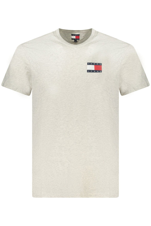 Tommy Hilfiger T-Shirt Maniche Corte Uomo Grigio