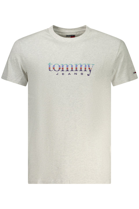 Tommy Hilfiger T-Shirt Maniche Corte Uomo Grigio