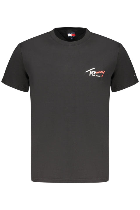 Tommy Hilfiger T-Shirt Maniche Corte Uomo Nero