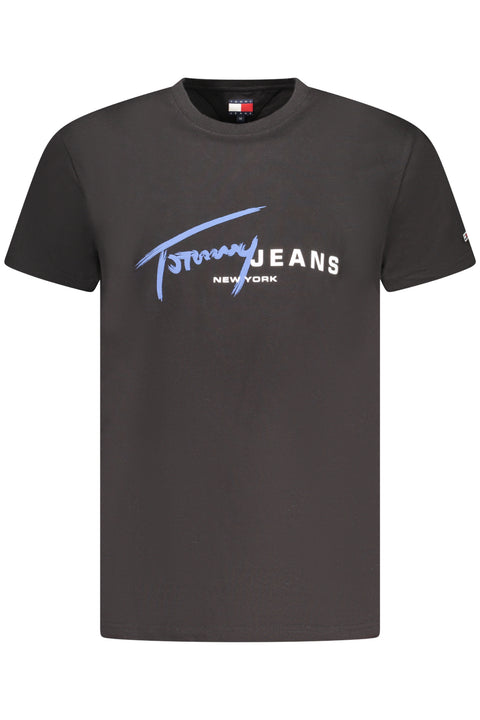 Tommy Hilfiger T-Shirt Maniche Corte Uomo Nero
