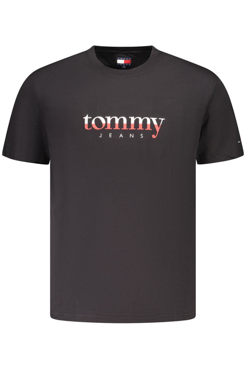 Tommy Hilfiger T-Shirt Maniche Corte Uomo Nero