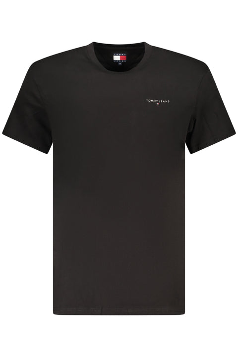 Tommy Hilfiger T-Shirt Maniche Corte Uomo Nero