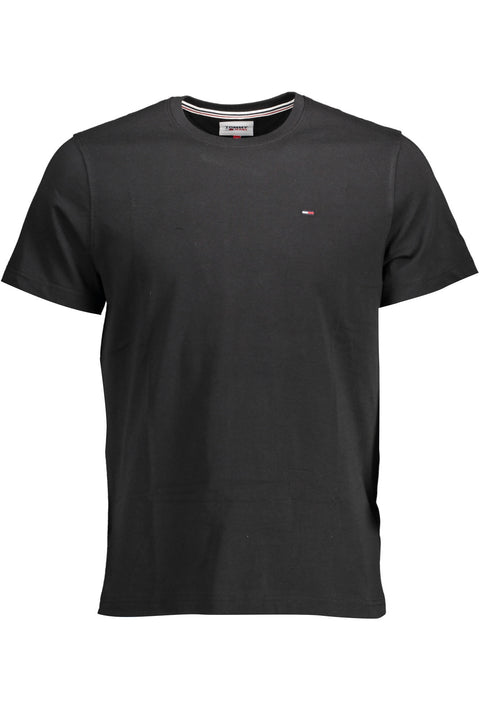 Tommy Hilfiger T-Shirt Maniche Corte Uomo Nero