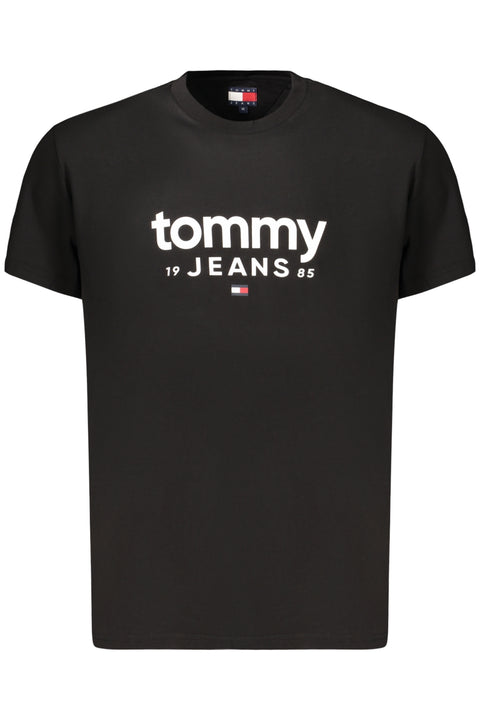 Tommy Hilfiger T-Shirt Maniche Corte Uomo Nero