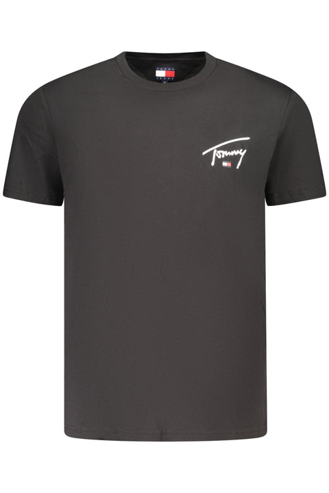Tommy Hilfiger T-Shirt Maniche Corte Uomo Nero