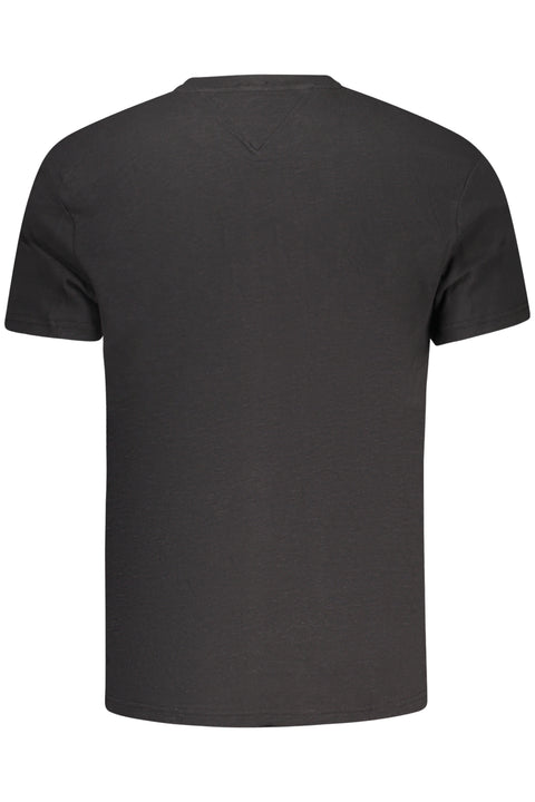 Tommy Hilfiger T-Shirt Maniche Corte Uomo Nero