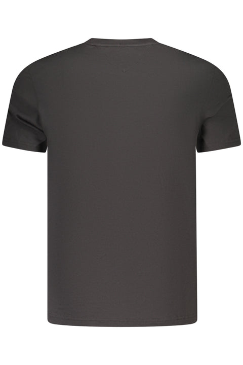 Tommy Hilfiger T-Shirt Maniche Corte Uomo Nero