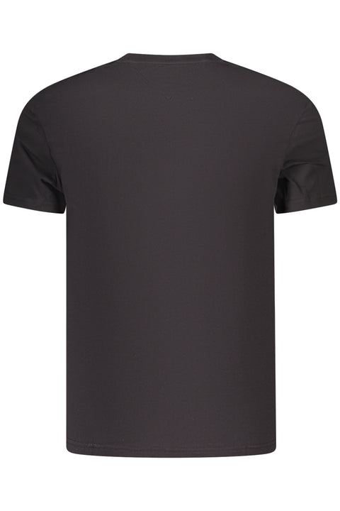 Tommy Hilfiger T-Shirt Maniche Corte Uomo Nero