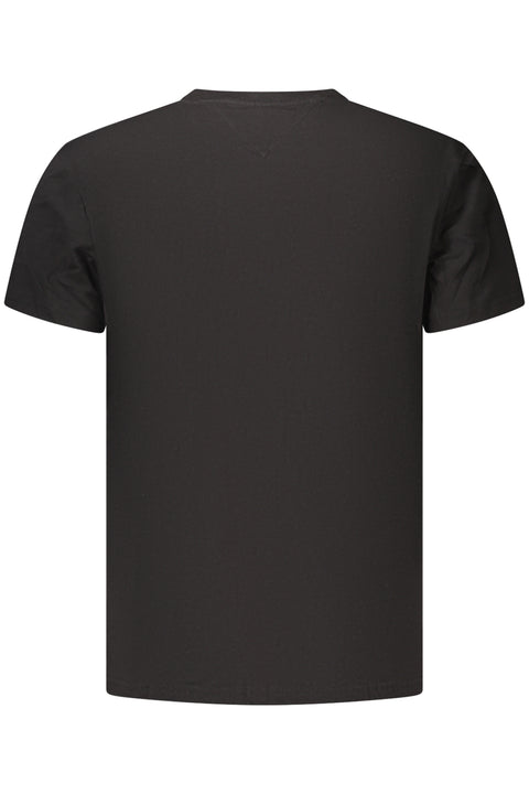 Tommy Hilfiger T-Shirt Maniche Corte Uomo Nero