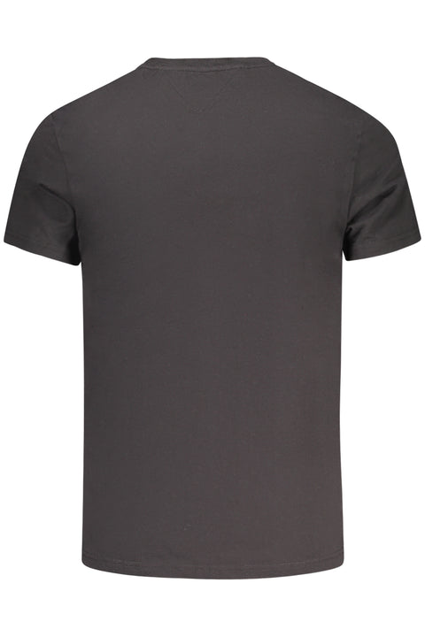 Tommy Hilfiger T-Shirt Maniche Corte Uomo Nero