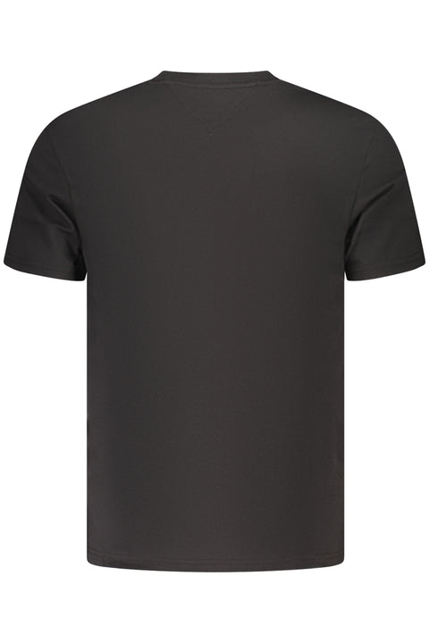 Tommy Hilfiger T-Shirt Maniche Corte Uomo Nero