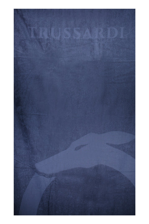 Trussardi Jeans Telo Mare Uomo Blu